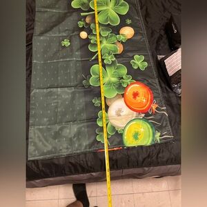 Green Shamrock St. Patrick's Day Table cloth new